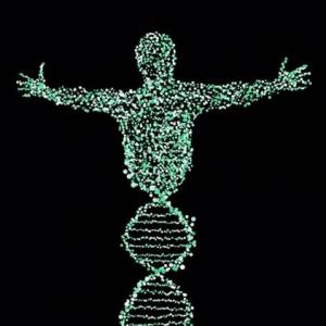 Imagen de portada del videojuego educativo: Ahorcados sobre ADN y genética, de la temática Biología