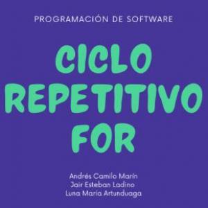 Ciclo repetitivo For