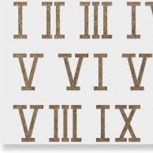Imagen de portada del videojuego educativo: Unit 5: Can you write the year in Roman numerals?, de la temática Historia