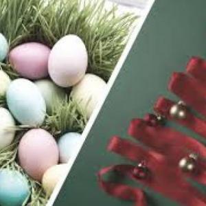 Imagen de portada del videojuego educativo: Christmas and Easter, de la temática Idiomas