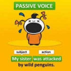 Imagen de portada del videojuego educativo: Passive Voice Multilevel, de la temática Idiomas