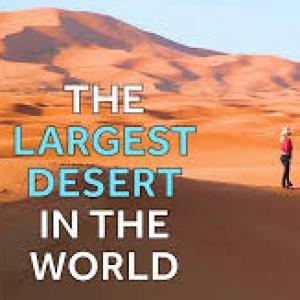 Imagen de portada del videojuego educativo: Unit 2: What is the largest desert on Earth? (Multilevel), de la temática Geografía