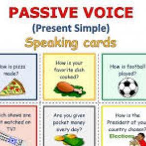 Imagen de portada del videojuego educativo: Passive Voice (Present), de la temática Idiomas