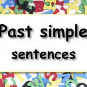 Imagen de portada del videojuego educativo: Simple Past Tense, de la temática Idiomas