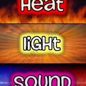 Imagen de portada del videojuego educativo: 5th Grade Naturales Unit 5 Quiz: Sound, light and heat , de la temática Ciencias