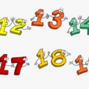 Portada del juego NUMBERS 11 - 20 – Idiomas