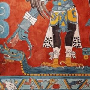 Animales de los murales de Cacaxtla
