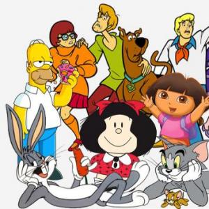 Imagen de portada del videojuego educativo: ¿Cuántos personajes hay?, de la temática Matemáticas