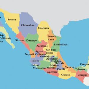 Estados de la republica Méxicana