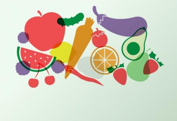 Memorama de frutas y vegetales