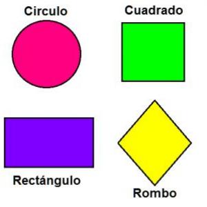 Imagen de portada del videojuego educativo:  MEMO-TEST FIGURAS GEOMÉTRICAS (parte 1), de la temática Matemáticas
