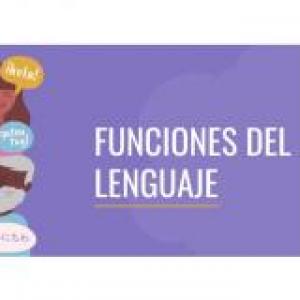 Funciones de lenguaje 