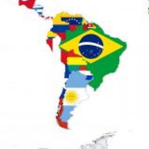 Banderas de países sudamericanos