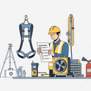 Medidas personales para trabajo en espacios confinados