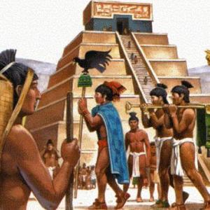 Imagen de portada del videojuego educativo: Los Aztecas, de la temática Historia