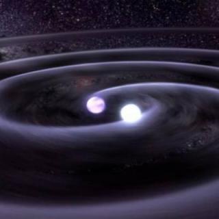 Imagen de portada del videojuego educativo: ¿Qué son las ondas gravitacionales?, de la temática Astronomía