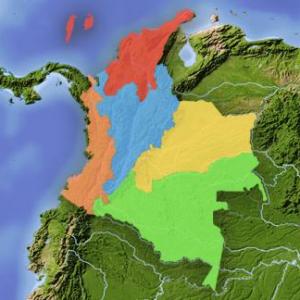 REGIONES NATURALES DE COLOMBIA
