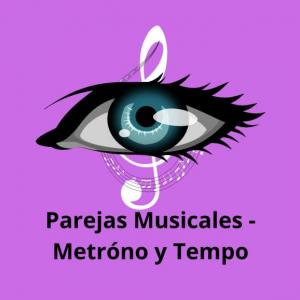 Imagen de portada del videojuego educativo: Parejas Musicales - Metrónomo y Tempo, de la temática Música