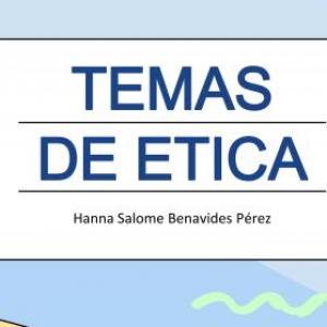 temas de etica