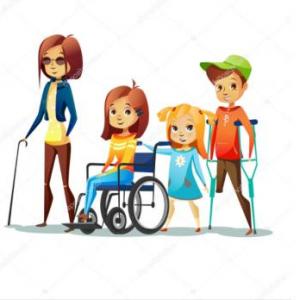Imagen de portada del videojuego educativo: Derechos de los niños y niñas con discapacidad , de la temática Sociales