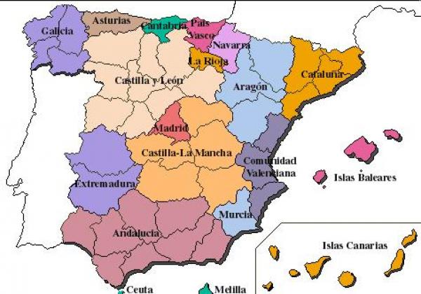 Comunidades Autónomas de España