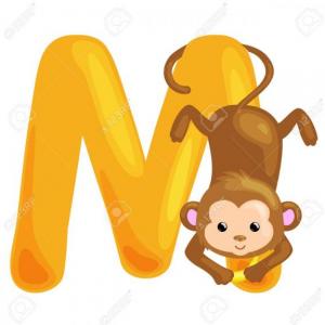 Imagen de portada del videojuego educativo: Animales con M, de la temática Lengua
