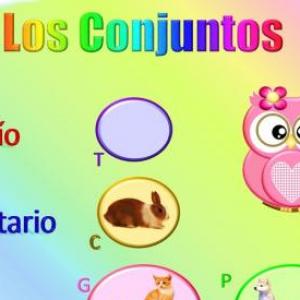 Imagen de portada del videojuego educativo: CONJUNTOS Y CANTIDADES, de la temática Matemáticas