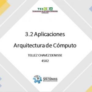 3.2 Aplicaciones