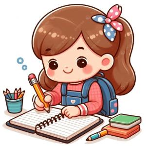 Portada del juego "¡Escribimos con cuidado!" – Lengua
