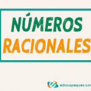 Números reales y racionales.