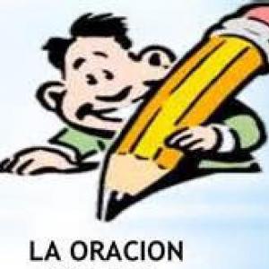 La oración.