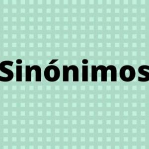 LA TRIVIA DE LOS SINONIMOS 