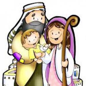 Imagen de portada del videojuego educativo: UNA FAMILIA FELIZ, de la temática Religión