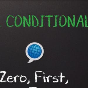 ZERO & FIRST CONDITIONAL