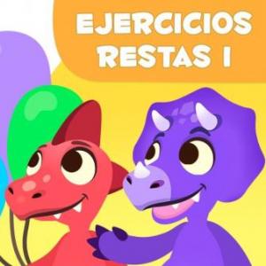 Portada del juego RESTAS – Matemáticas