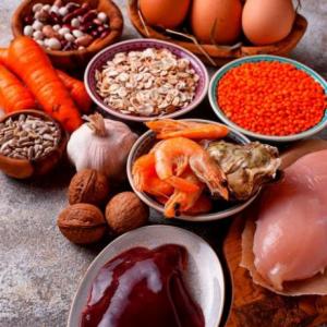 Imagen de portada del videojuego educativo: Vitaminas y minerales, de la temática Ciencias
