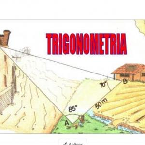 Imagen de portada del videojuego educativo: TRIGONOMETRIA, de la temática Matemáticas
