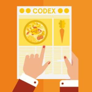 Imagen de portada del videojuego educativo: CODEX STAN 247-2005, de la temática Química