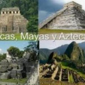 MAYAS, INCAS y AZTECAS