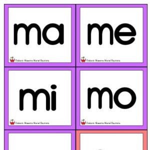 MEMORAMA - Memorias - Juego Educativo - Lengua - Mobbyt