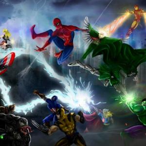 Imagen de portada del videojuego educativo: Héroes vs Villanos (1), de la temática Cine-TV-Teatro