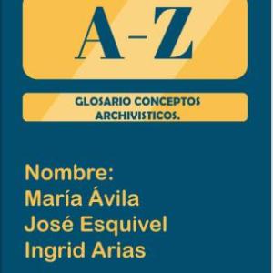 Glosario Conceptos Archivisticos