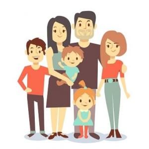 Miembros de la familia