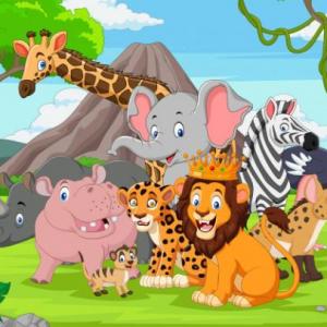 parejas de animales salvajes