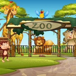 Portada del juego Zoo animals – Idiomas