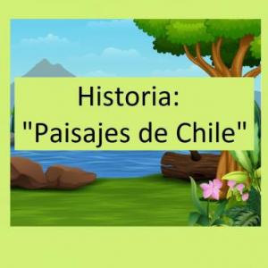 Juego "Características de los paisajes de Chile"