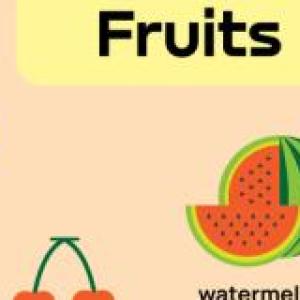 Yummi, fruits!