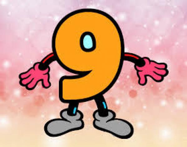 Imagen de portada del videojuego educativo: Tabla de multiplicar #9, de la temática Matemáticas