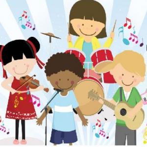 Imagen de portada del videojuego educativo: Adivina el instrumento musical II, de la temática Música