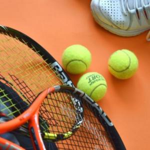 Imagen de portada del videojuego educativo: Conociendo el tenis, de la temática Deportes